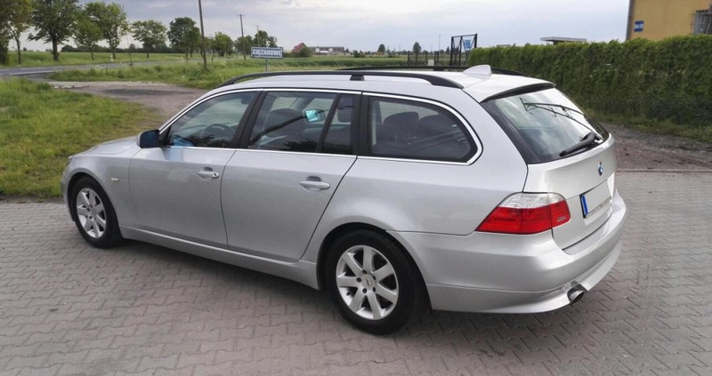 BMW Seria 5 cena 19700 przebieg: 260734, rok produkcji 2008 z Gniezno małe 56